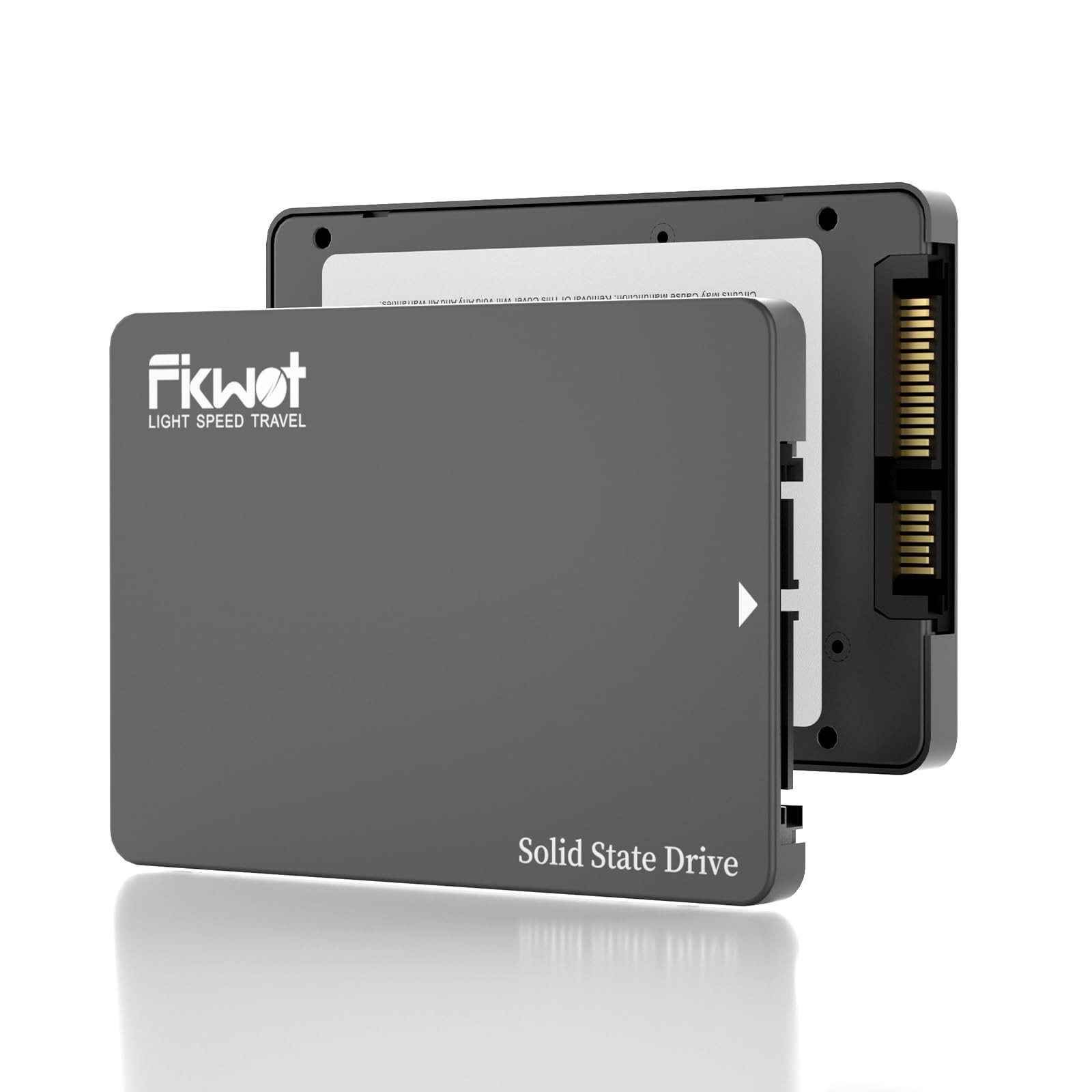 Fikwot FX812 1TB SSD SATA III 2.5″ 6GB/s, 3D NAND TLC, 70% SLC 1TB, Black
