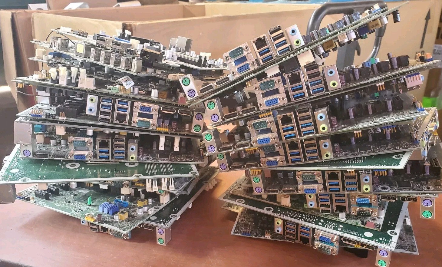 20 lbs Scrap PC Motherboards For Gold Scrap Precious Metal Recovery