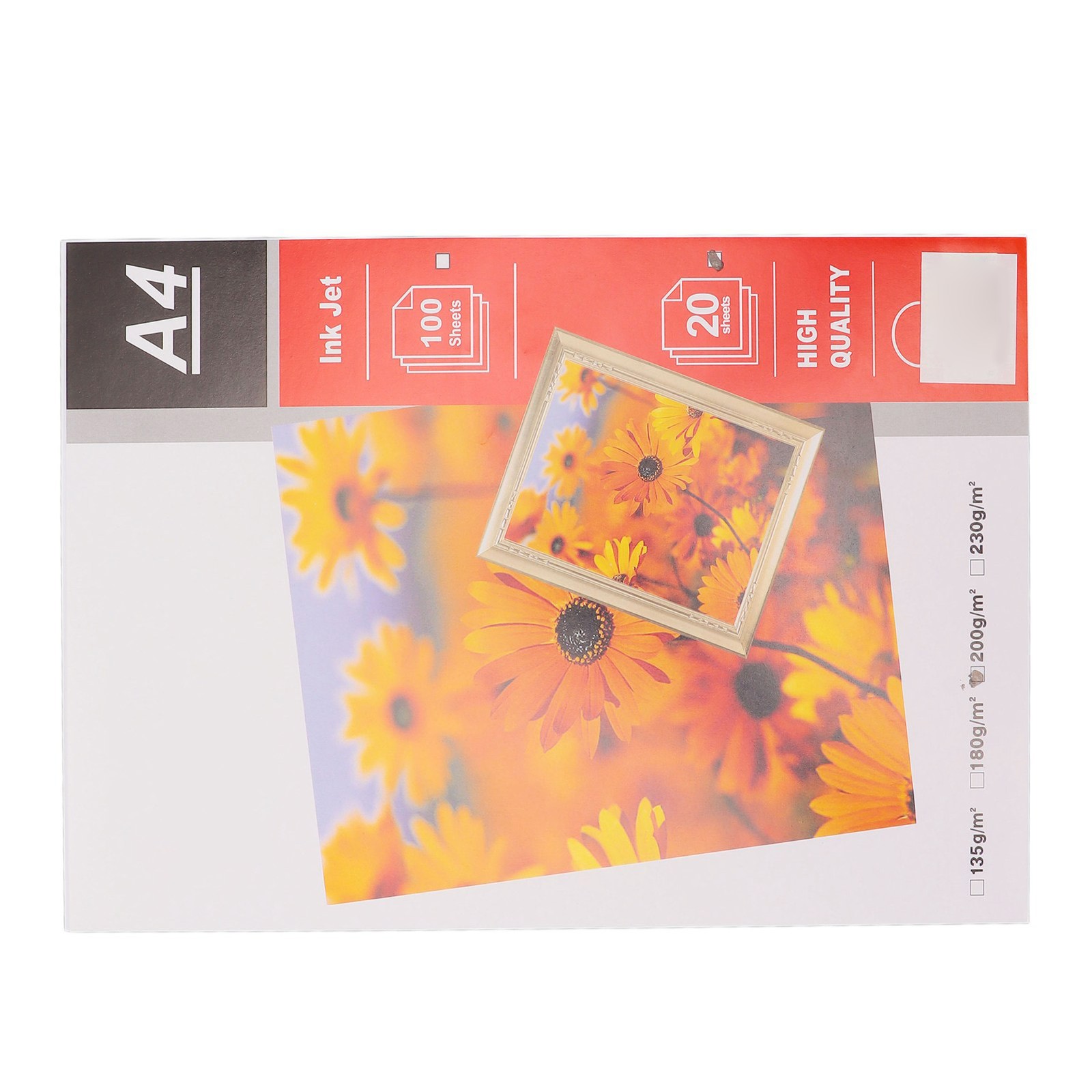 20Pcs Matte Photo Paper Durable Paper 8.3×11.7in Glossy Water Re BRZN