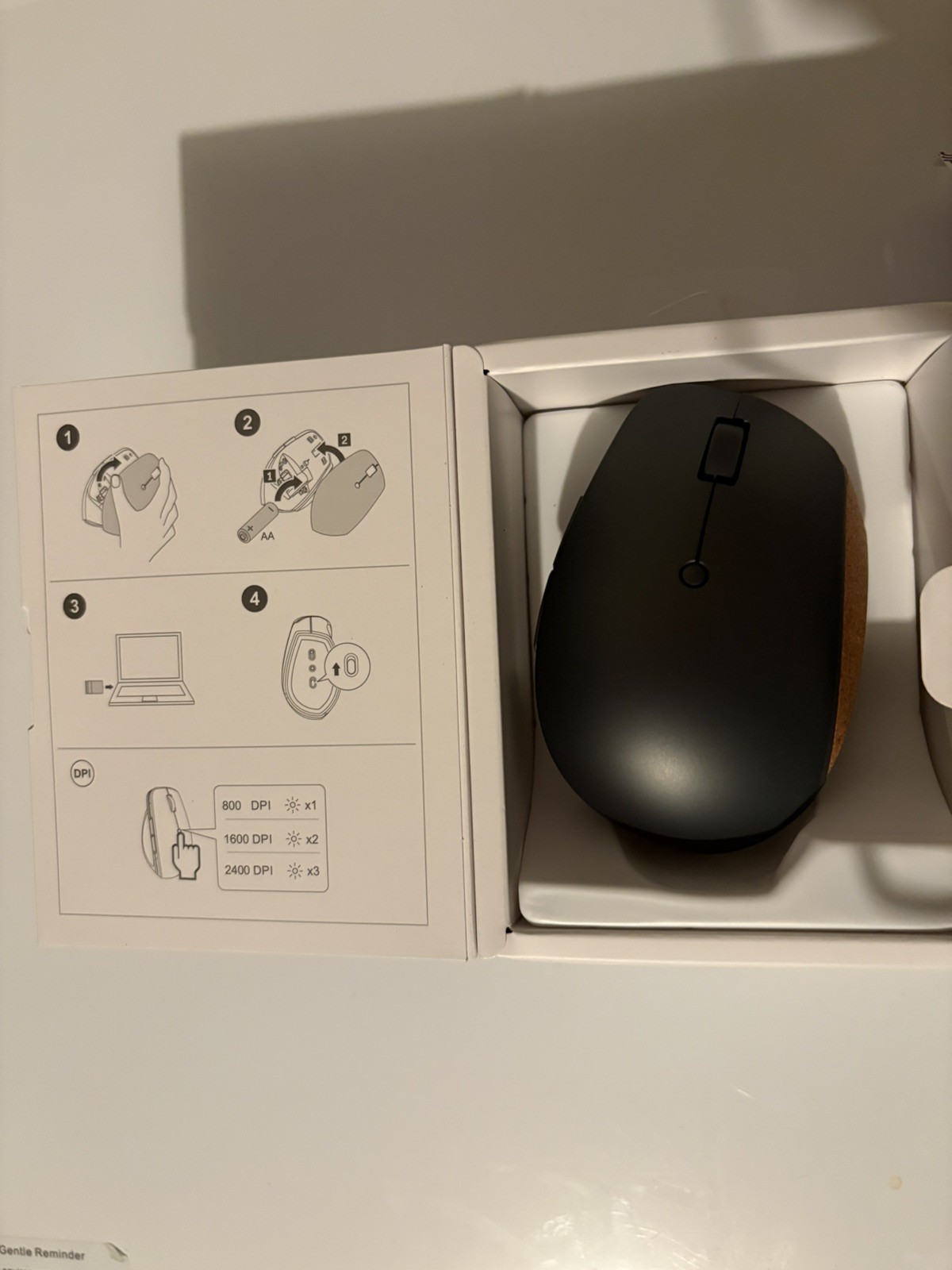 Lenovo Go Wireless Vertical Mouse Open Box