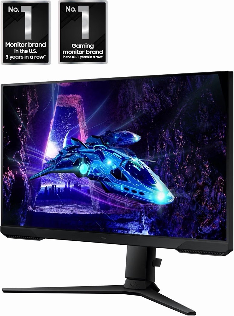 Samsung 32-Inch Odyssey G3 (G30D) FHD Gaming Monitor, 1ms, 180Hz, AMD FreeSync