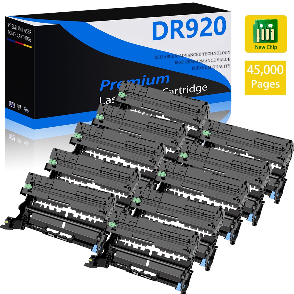 10PK DR920 Drum Unit for Brother HL-L5210DWT HL-L5215DW HL-L6210DW HL-L6210DWT