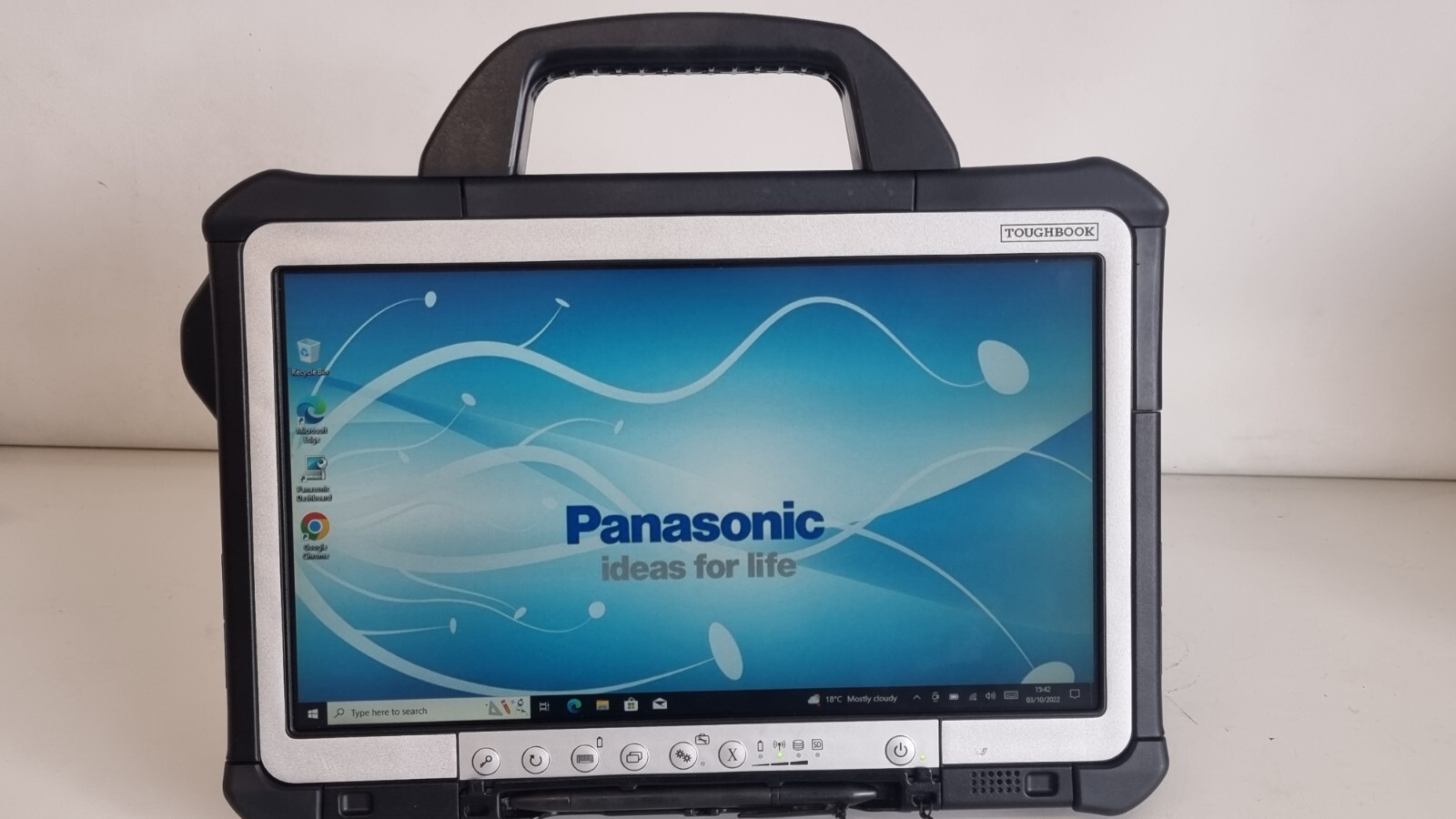 PANASONIC TOUGHBOOK CF-D1 MK3 CORE i5-6300U 2.40GHZ 8GB 512GB SSD TAB TOUGHPAD