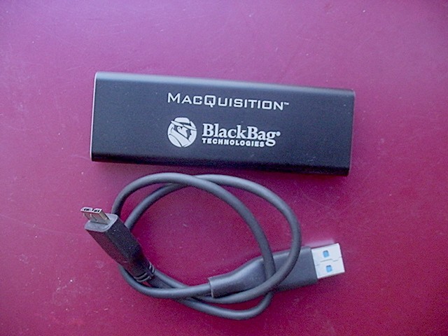 BlackBag NVMe 1TB SSD bundled with USB 3 Enclosure_Tested Good