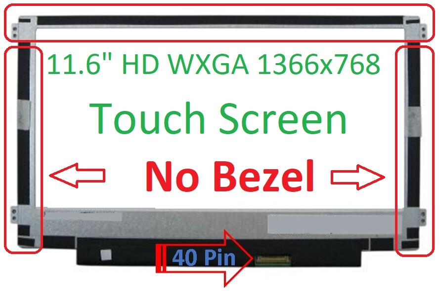 New 11.6″ Touch LED LCD Screen B116XAK01.0 1366×768 HD Screen