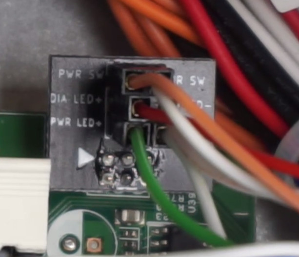 Dell 5/6 Pin Power Button/LED Front Panel Adapter For Dell Motherboards