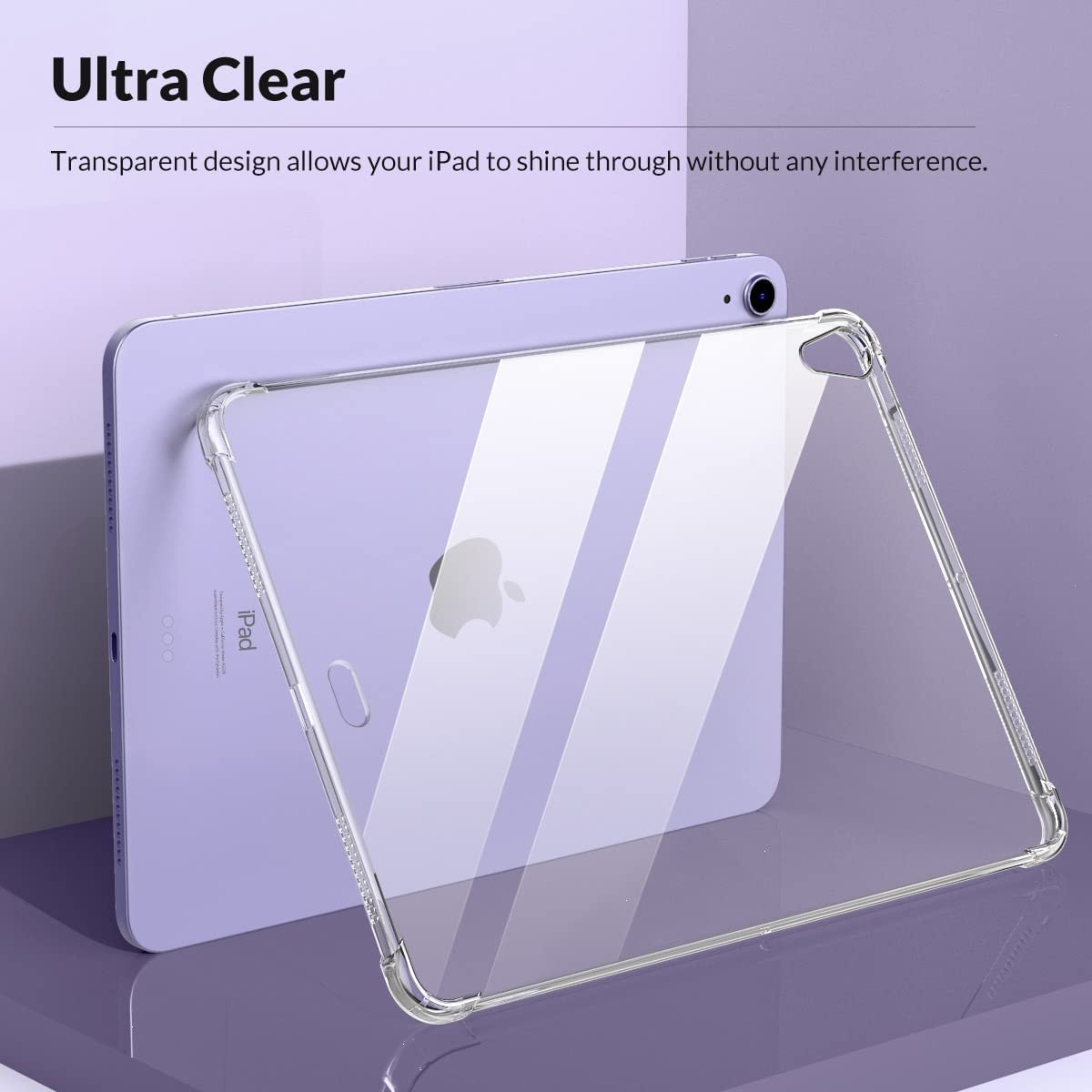 Shockproof Clear Soft TPU Silicone Case Cover For New iPad Pro 11″ 12.9″ Air 13′