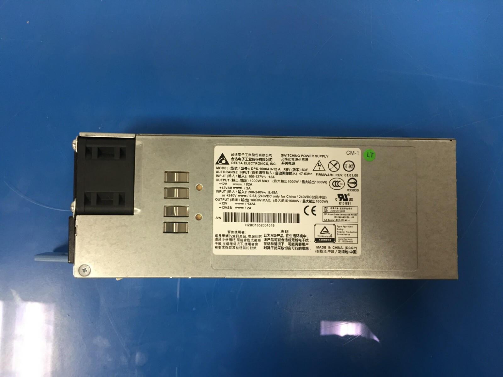 Delta DPS-1600AB-12 A Power Supply