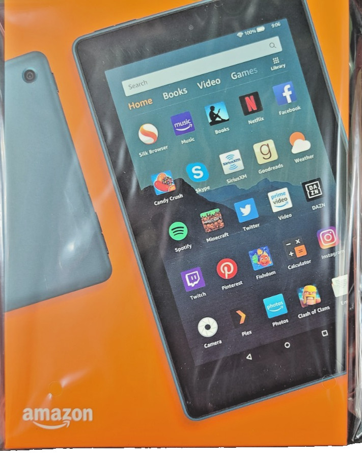 Amazon Kindle Fire 7 Tablet 16GB 9th Generation With Alexa 7″ BLACK – NEW SEALED