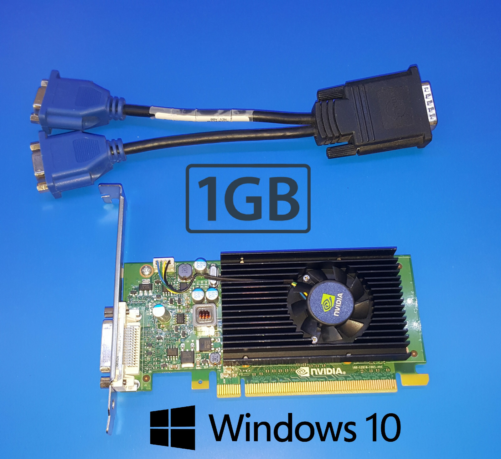 Windows 10 Dell Vostro 3670 3900 3901 3902 3905 1GB Dual VGA Video Card