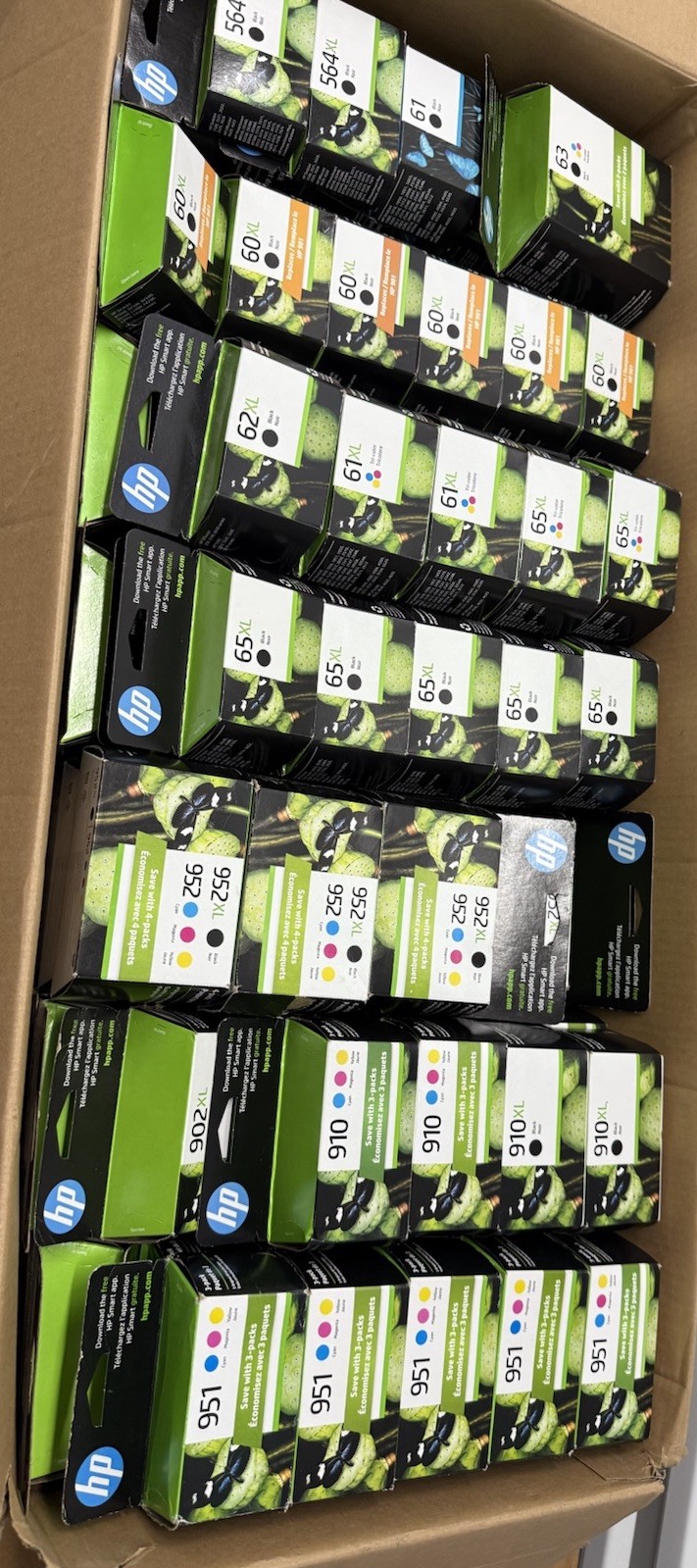 HP 60XL Black Ink Cartridges -NEW -LOT OF 2 – CC641WN – Exp 1/26 To 12/27
