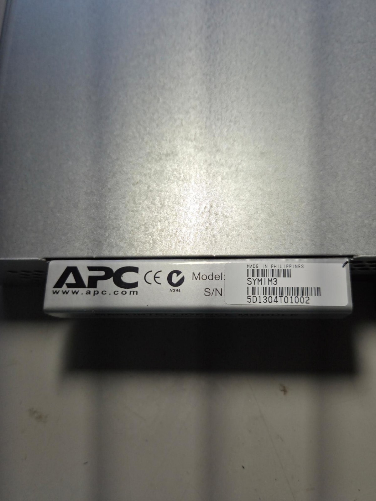 APC Symmetra RM Main Intelligence Module SYMIM3 – Used Working