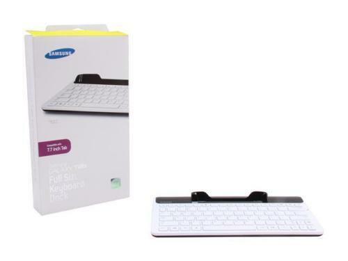 Samsung EKD-K18AWEGSTA Full Size Keyboard Dock for Samsung Galaxy Tab 7.7 in NEW