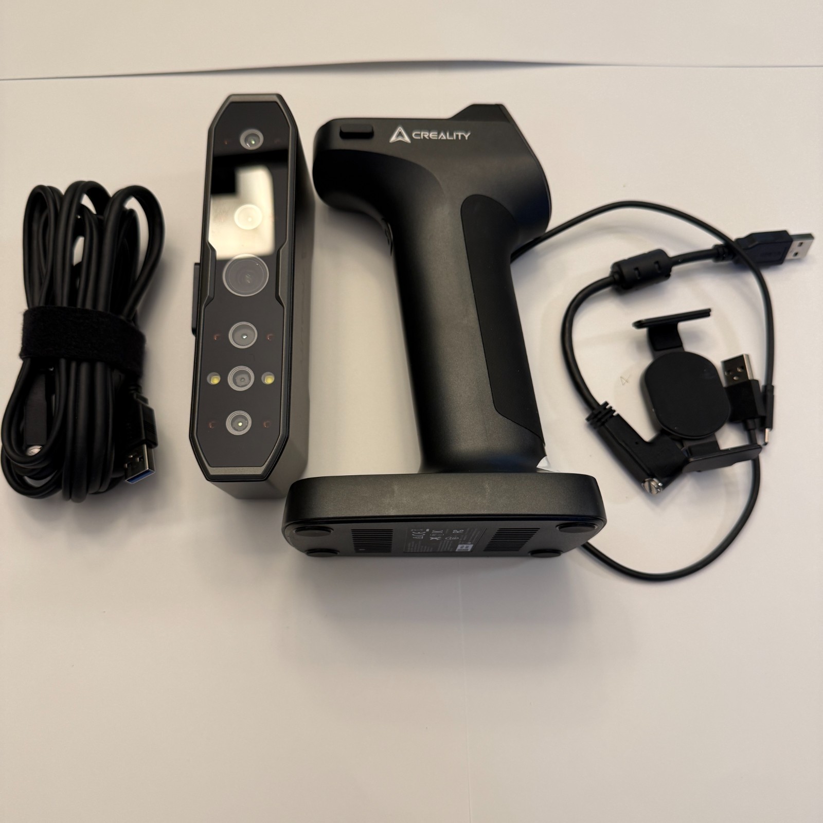 Creality CR-Scan Otter 3D Scanner w/ Scan Bridge Mint Cond Full Kit Hard Case