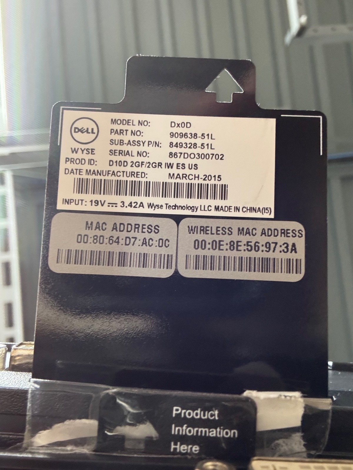 Lot of 10 Dell Wyse 5010 DX0D Thin Clients | 2GB RAM | 8GB Flash – UNTESTED