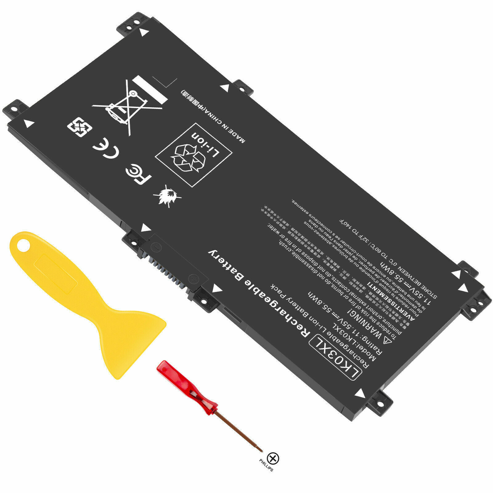 Replacement Battery For HP ENVY X360 15-BP 15M-BQ 17-AE 17-CE LK03XL HSTNN-LB7U