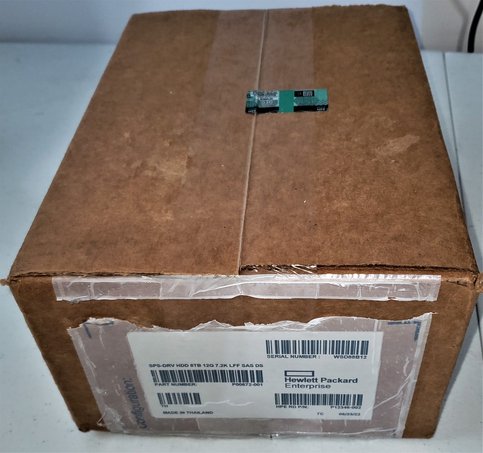 HPE P03799-001 HP 3PAR StoreServ 8000 1.8TB 10K RPM 2.5in SAS HDD Hard Drive