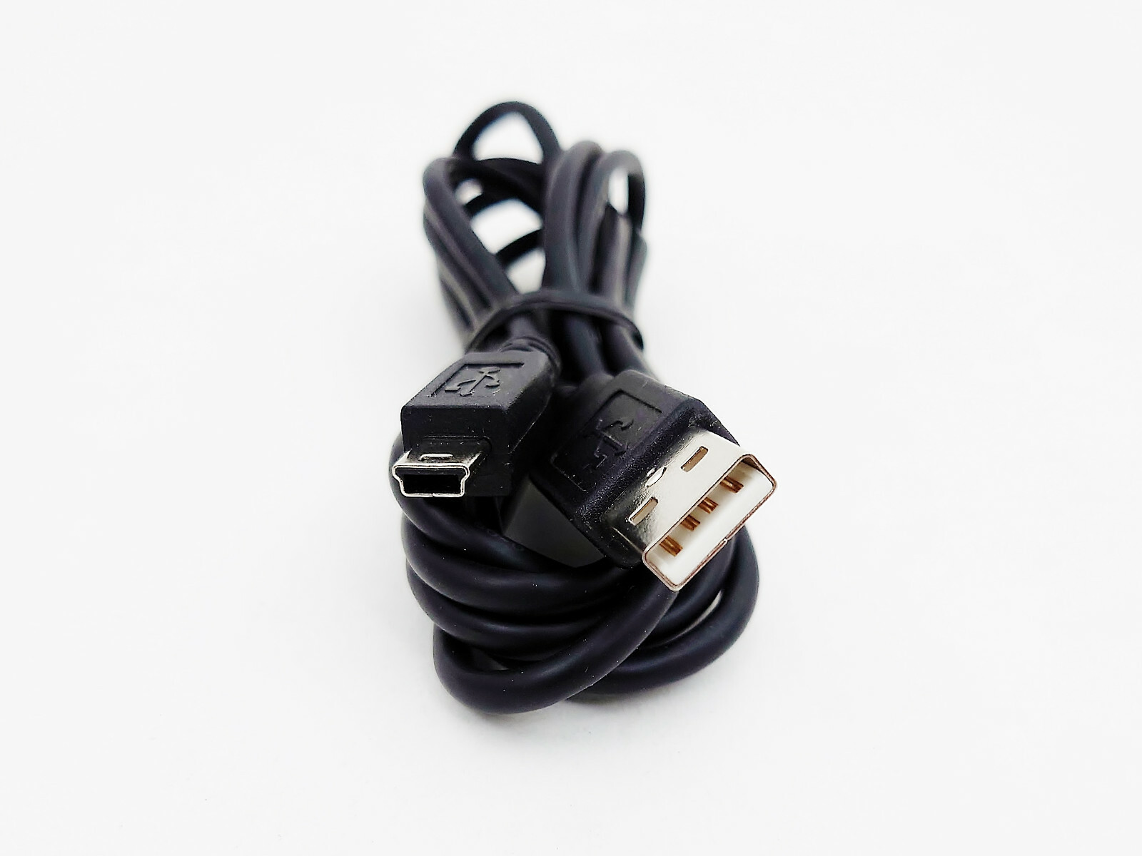Black 5 FT 120CM USB 2.0 Cable Type A to Mini B Male to Male 5 PIN for Camera