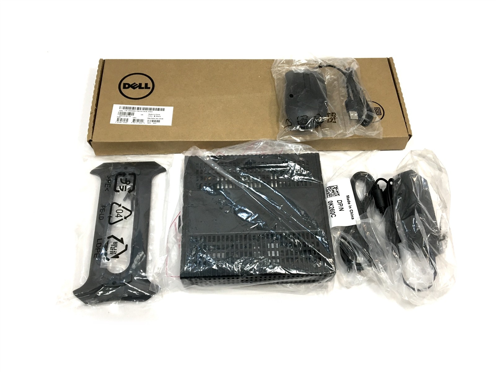 OPEN BOX Dell Wyse 5060 Thin Client GX-424CC 2.4GHz 8GB SSD 4GB RAM ThinOS, Accs