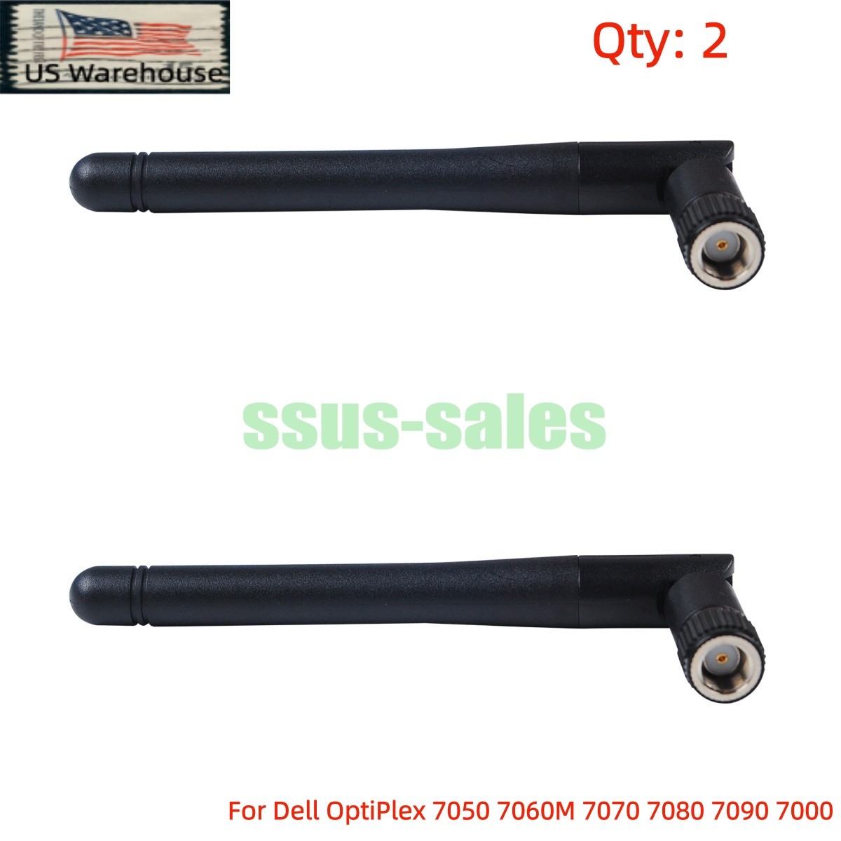 2PCS WiFi Antenna Y9MPH for Dell OptiPlex 7050 7060M 7070 7080 7090 7000 Micro