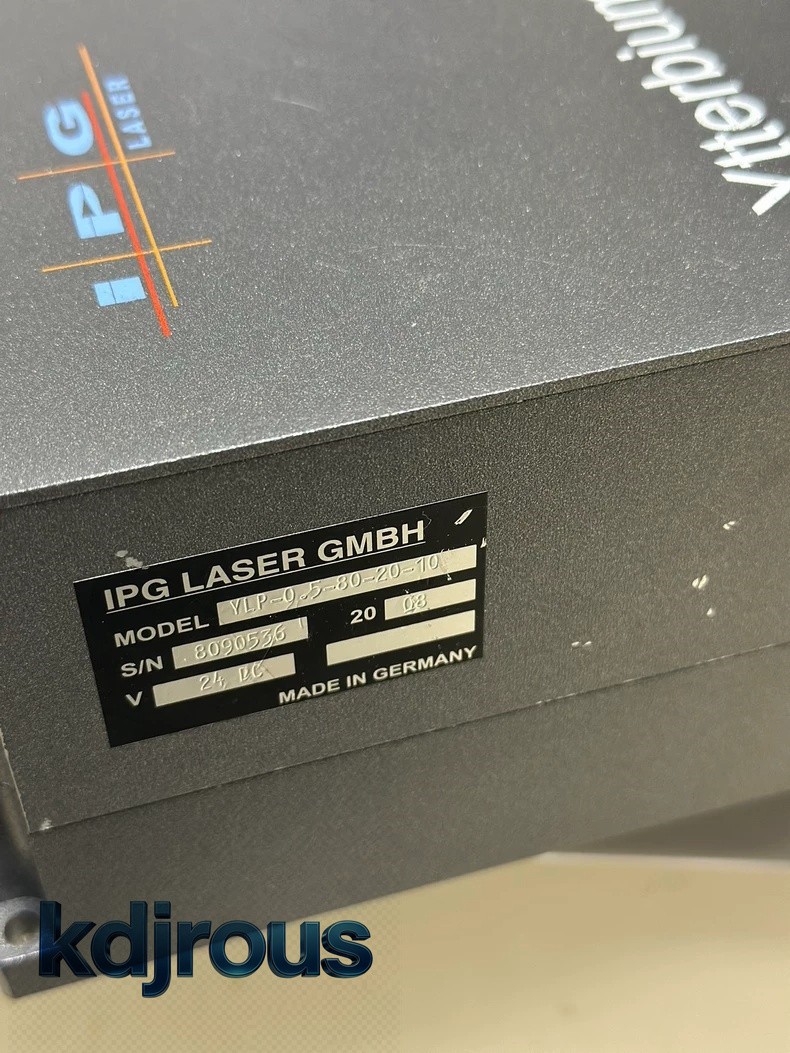 IPG YLP-0.5-80-20-10 nanosecond pulsed fiber laser power 80W wavelength 1060nm