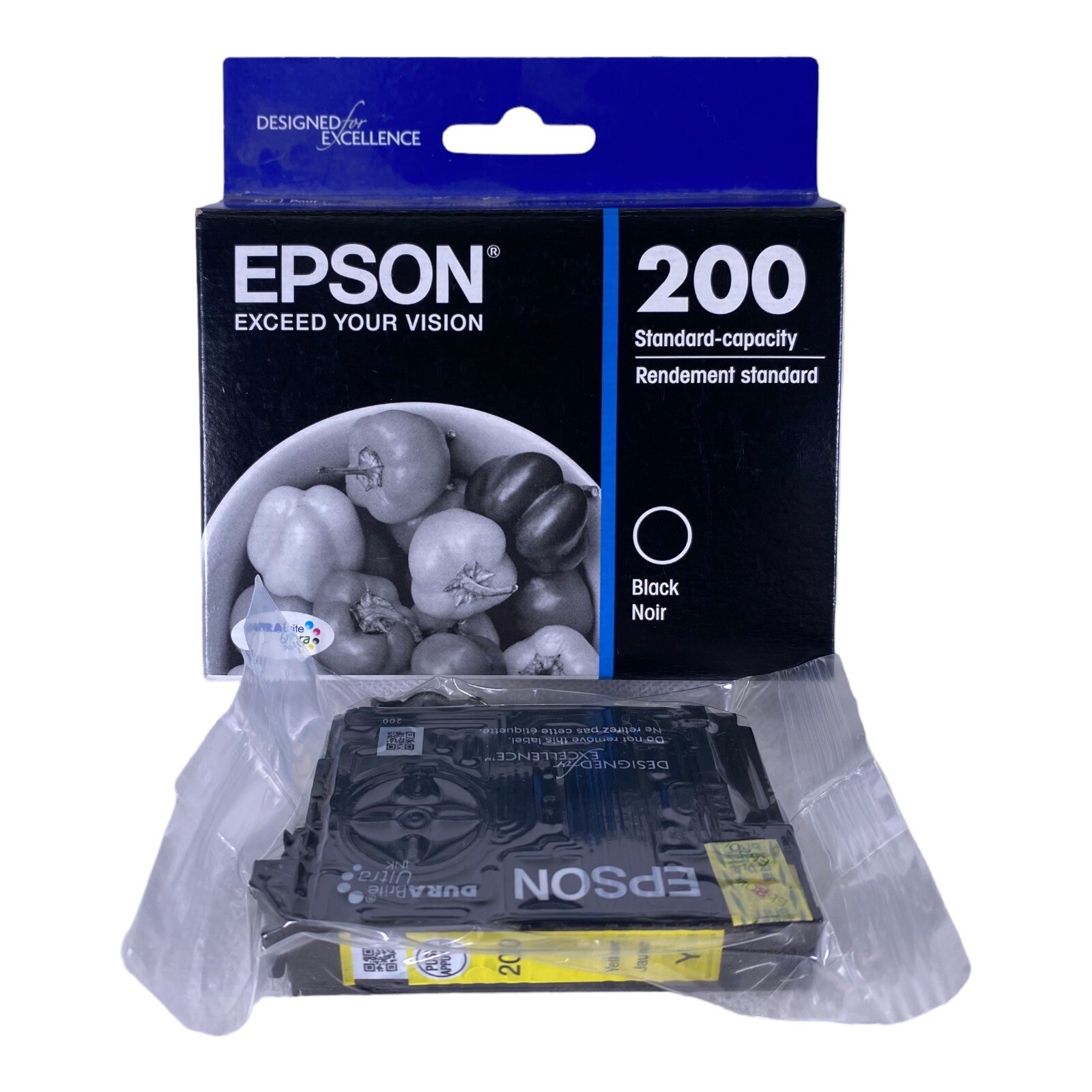 EPSON 200 Black And Yellow Ink Cartridges Exp 07/2020 NEW