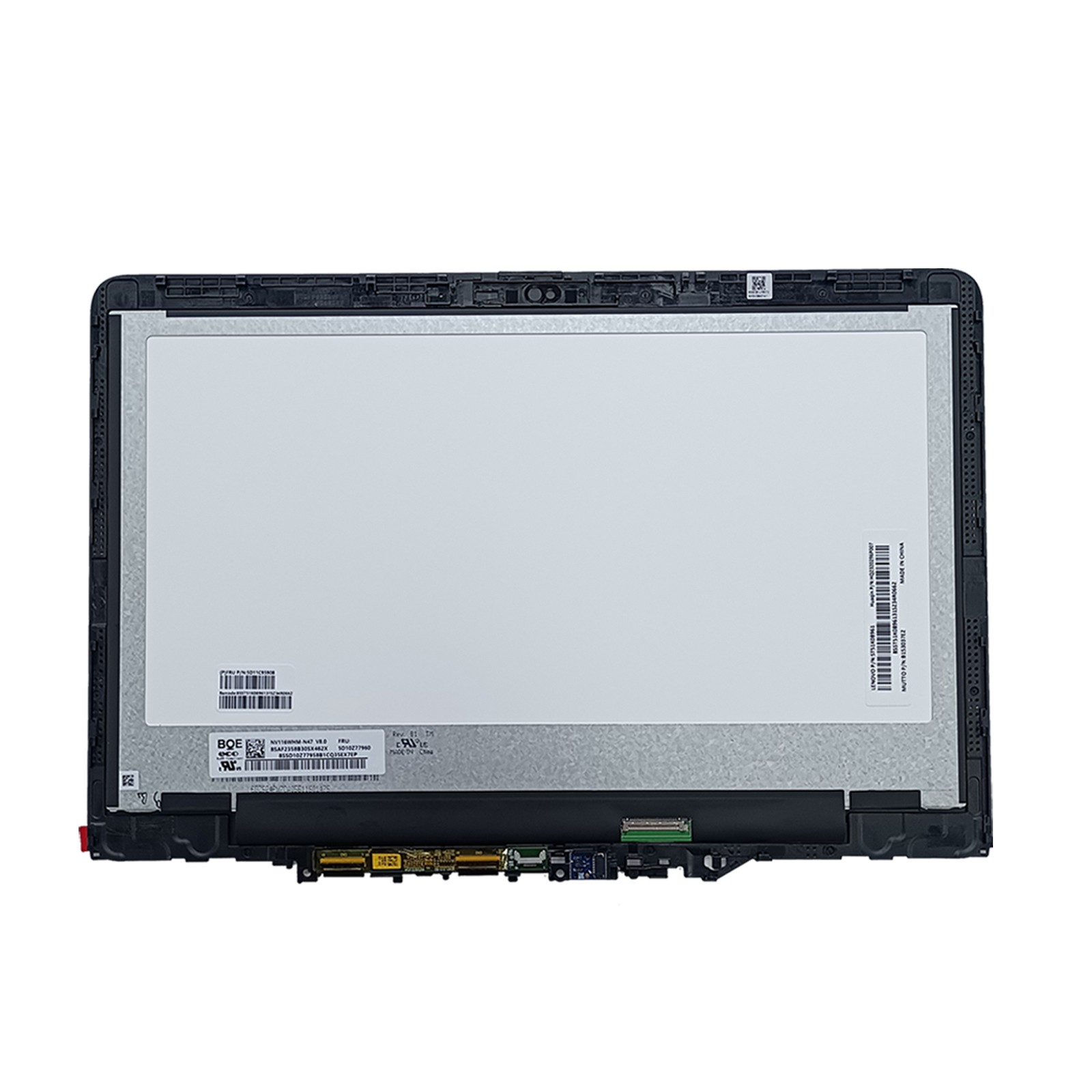 For Lenovo 300e Yoga Chromebook Gen 4 LCD Touch Screen With Bezel 5D11C95908 US