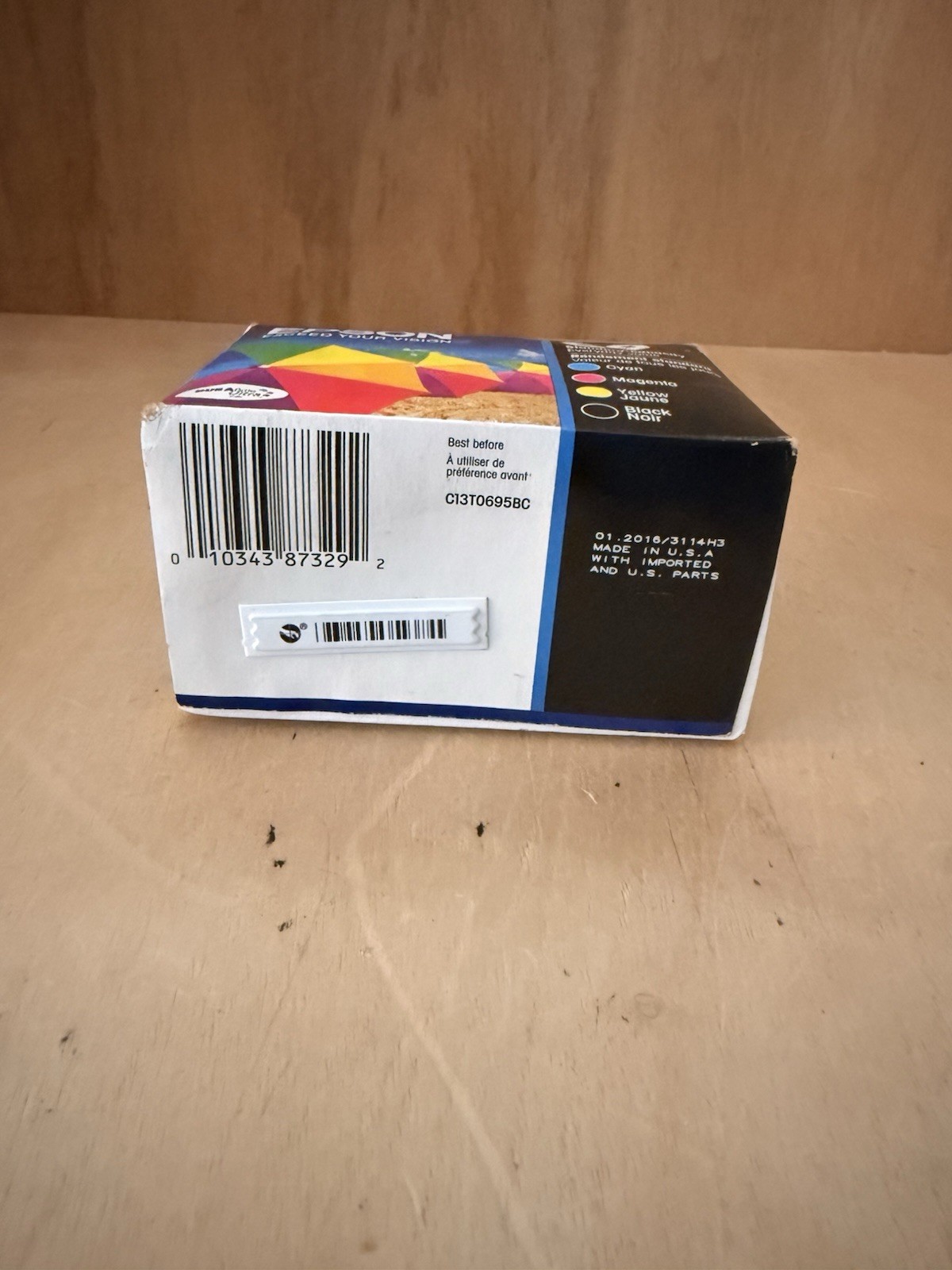 Epson – 69 Standard Capacity – B/M/Y/C Cartridge – Exp. 01/2016-New/Sealed