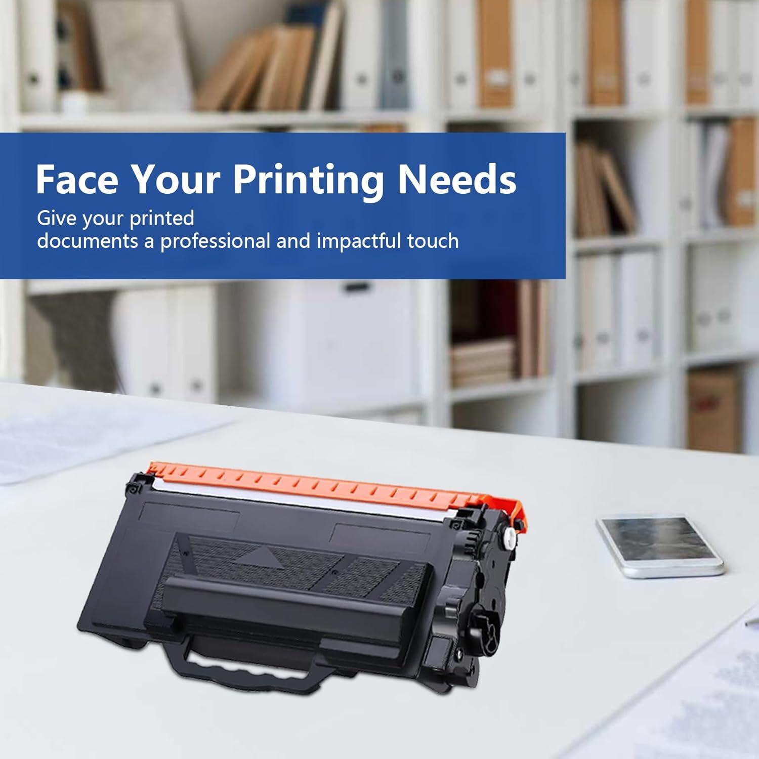 2PK TN850 TN880 Toner Cartridge for Brother DCP-L5600DN HL-L5200DWT MFC-L5800DW