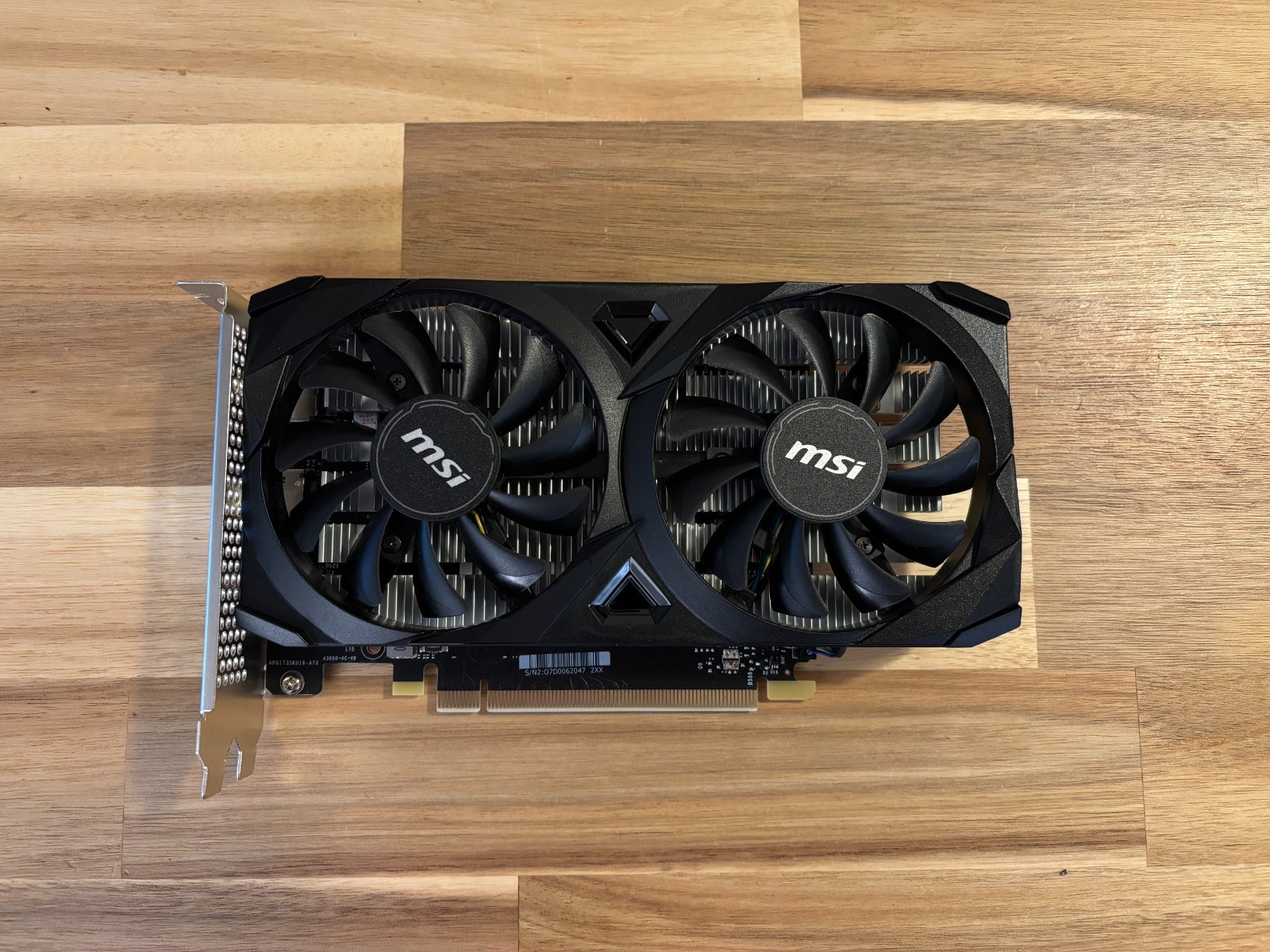 MSI GeForce Nvidia RTX 3050 VENTUS 2X OC 6GB GDDR6 Graphics Card G3050V2X6C