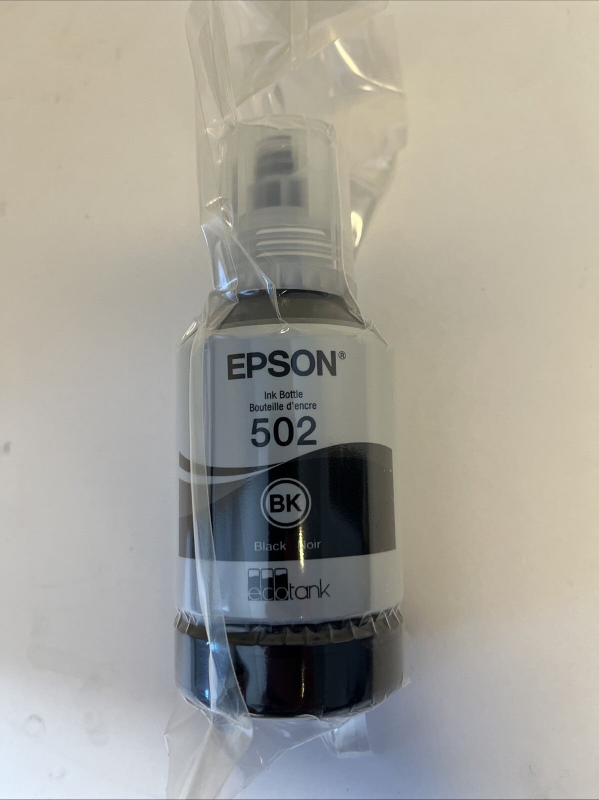 Epson 502 Ink Bottle 127ml Black Exp: 11/2027