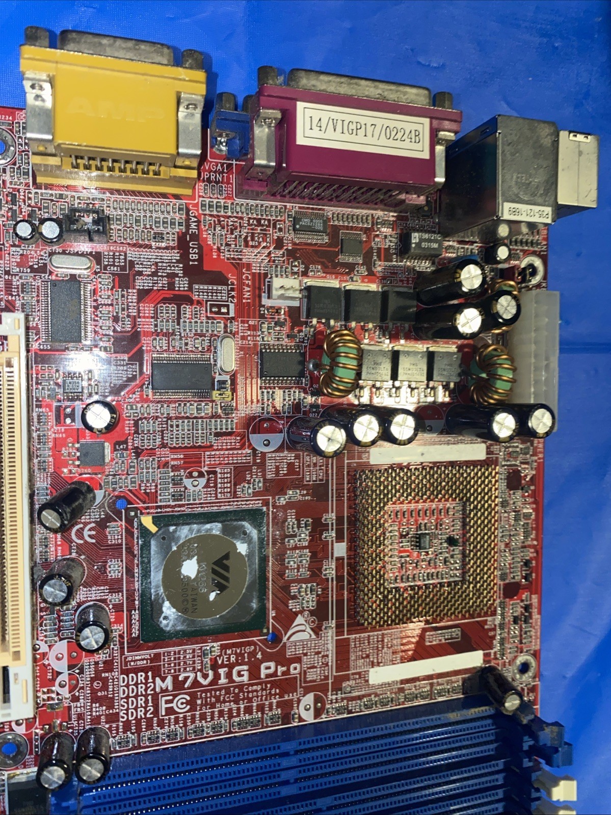 Biostar M7VIG Pro Socket A PGA462 Vintage Motherboard