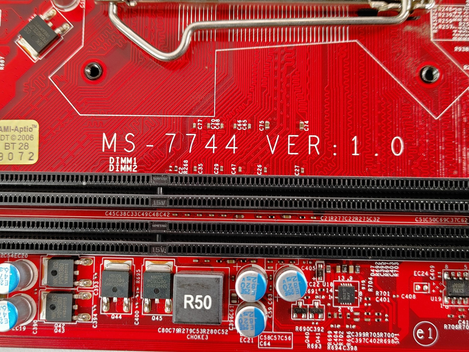 MSI MS-7744 Intel LGA 1155 DDR3 SDRAM AIO Desktop Motherboard