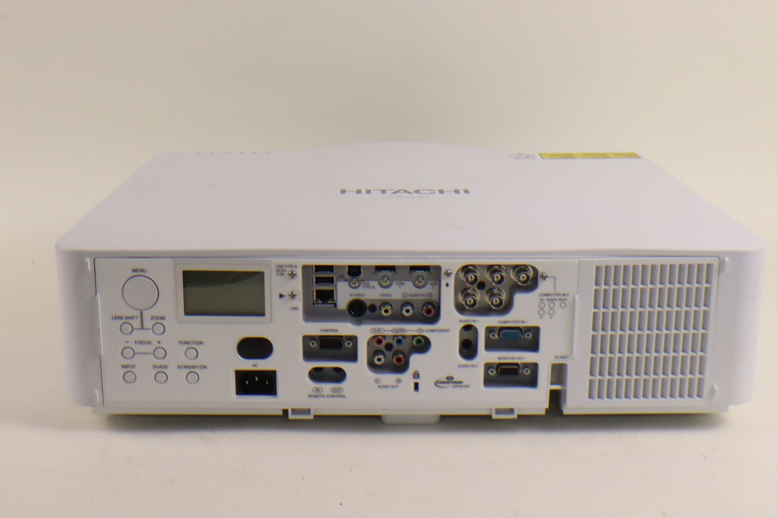 HITACHI CP-WX8265 6500 LUMENS 3LCD WXGA PROJECTOR WITH POWER CORD | NO REMOTE