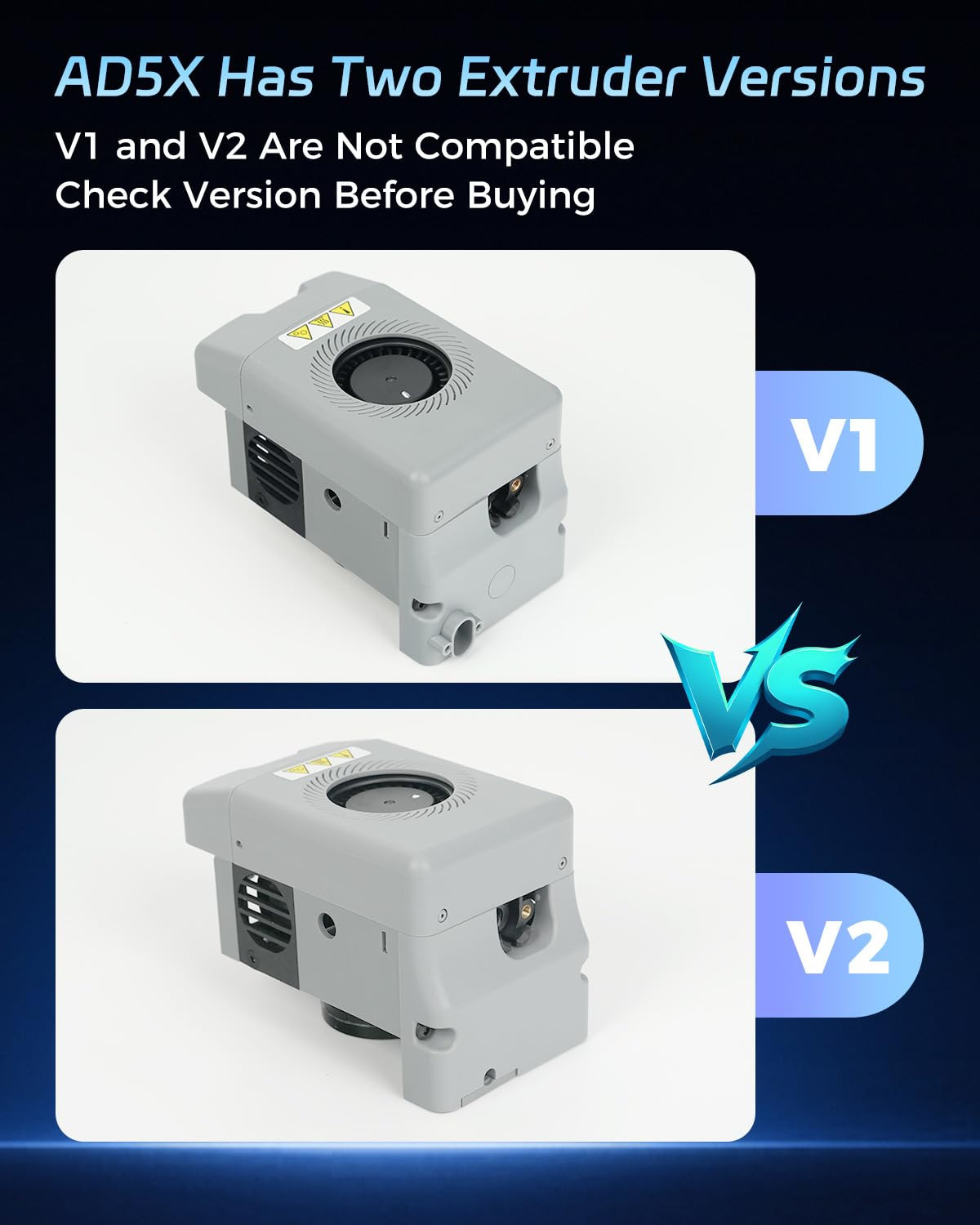 AD5X Extruder, Entire Extruder Assembly, with 0.4Mm High Flow 32Mm³/S Hotend Kit
