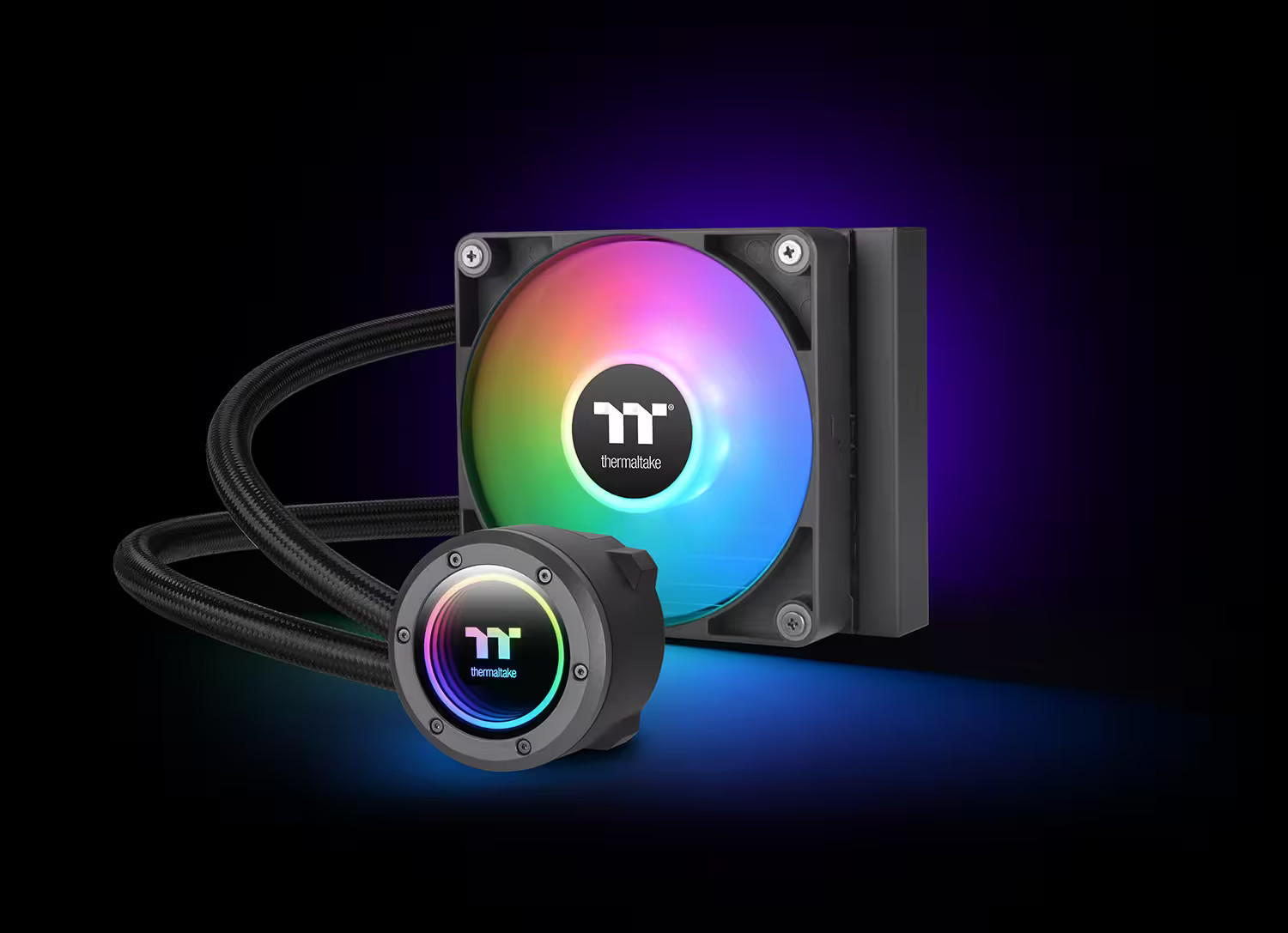 Thermaltake – TH120 ARGB Sync V2 120mm Radiator AIO CPU Liquid Cooler with M…