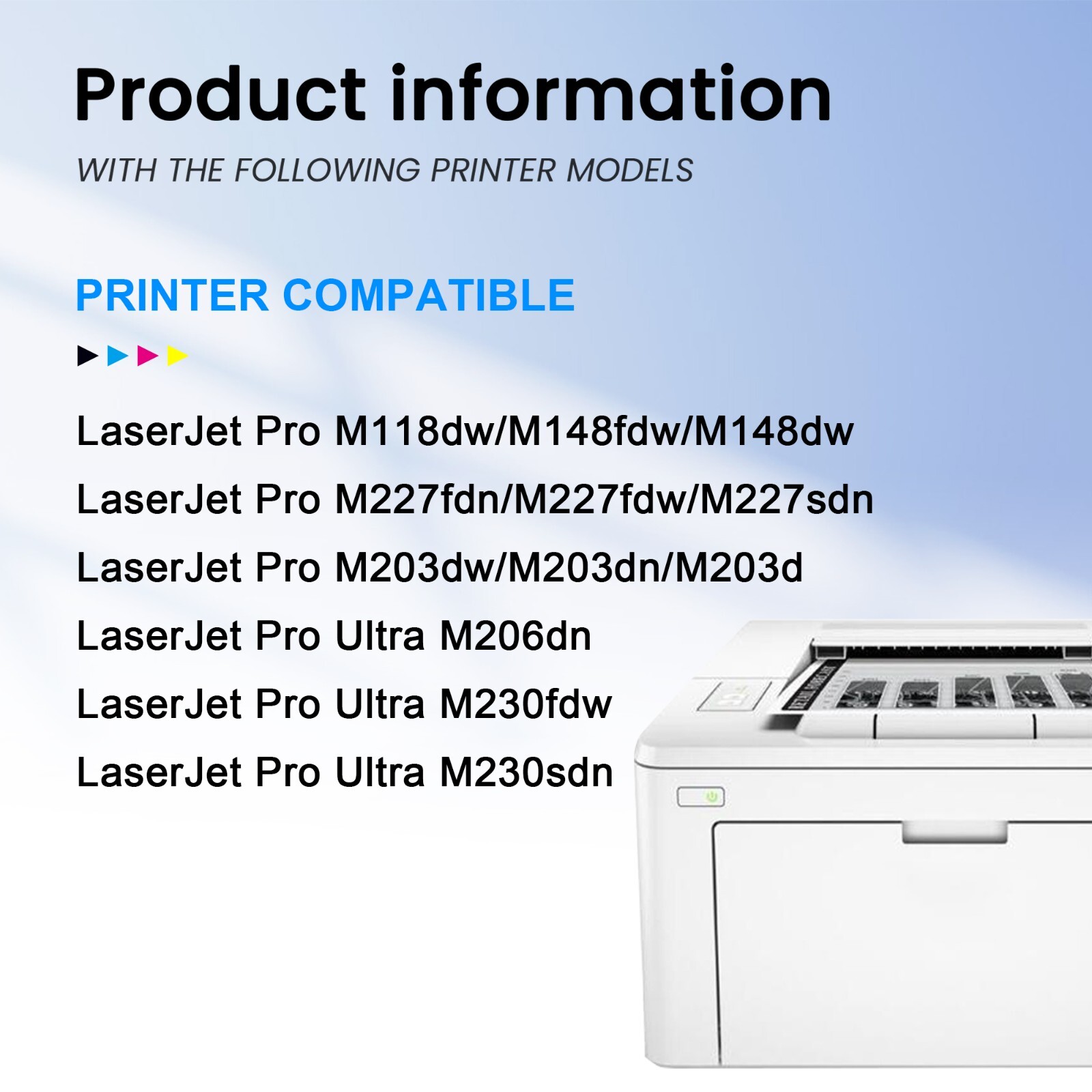 CF232A 32A Drum Unit Compatible for HP LaserjetPro M203dw M227fdw M227fdn(2Pack)