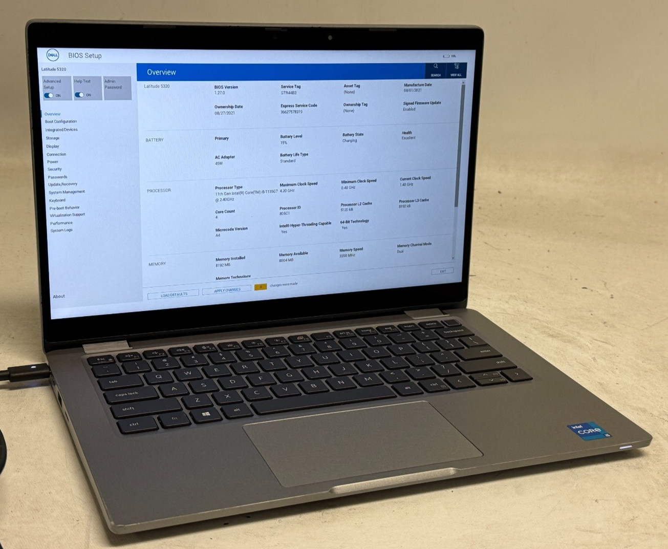 Dell Latitude 5320 Touch 13.3″ (i5-1135G7 – 8GB RAM – 512GB SSD – Win11Home)