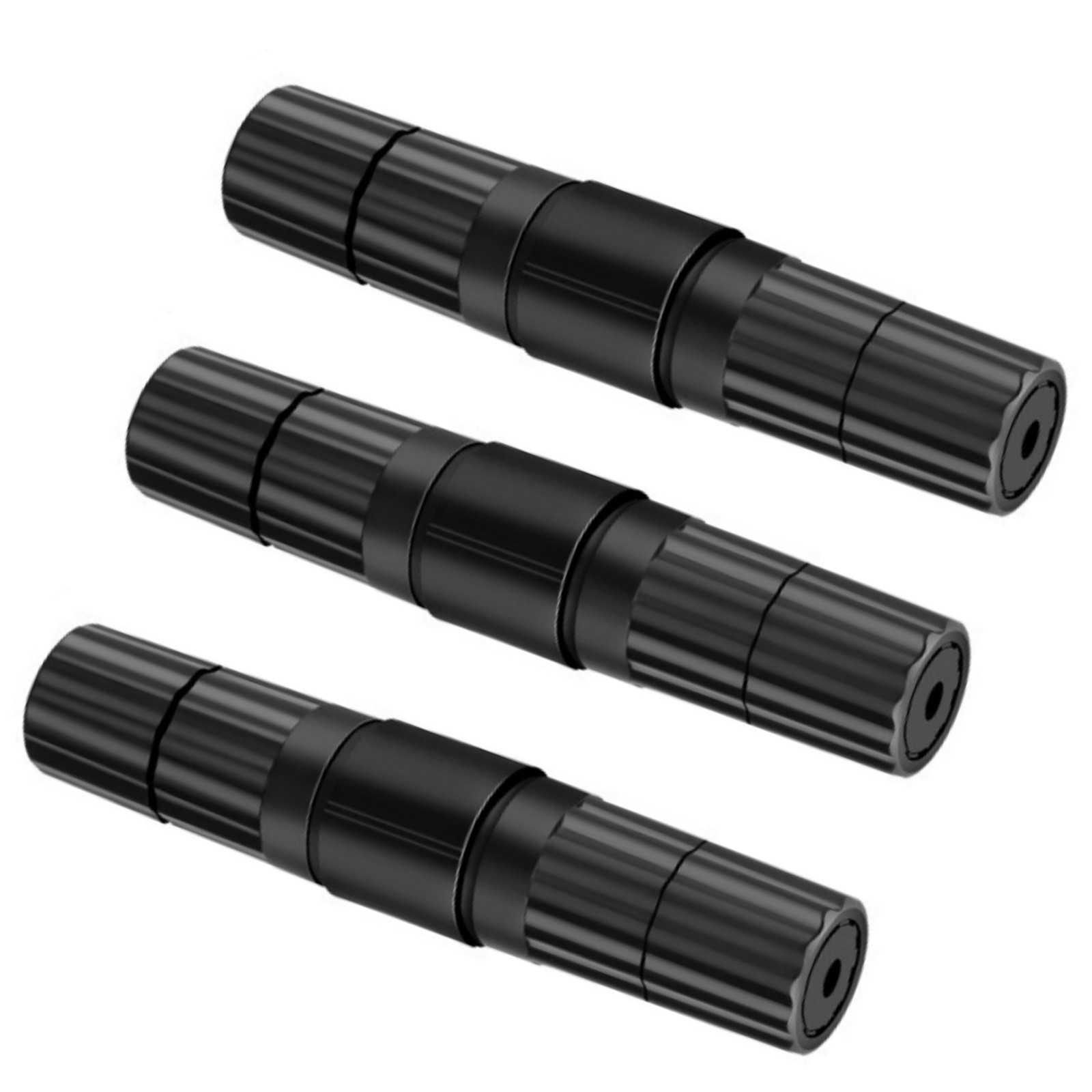 PVC 3x RJ45 Outdoor Shielded Network Ethernet Cable Extender Coupler