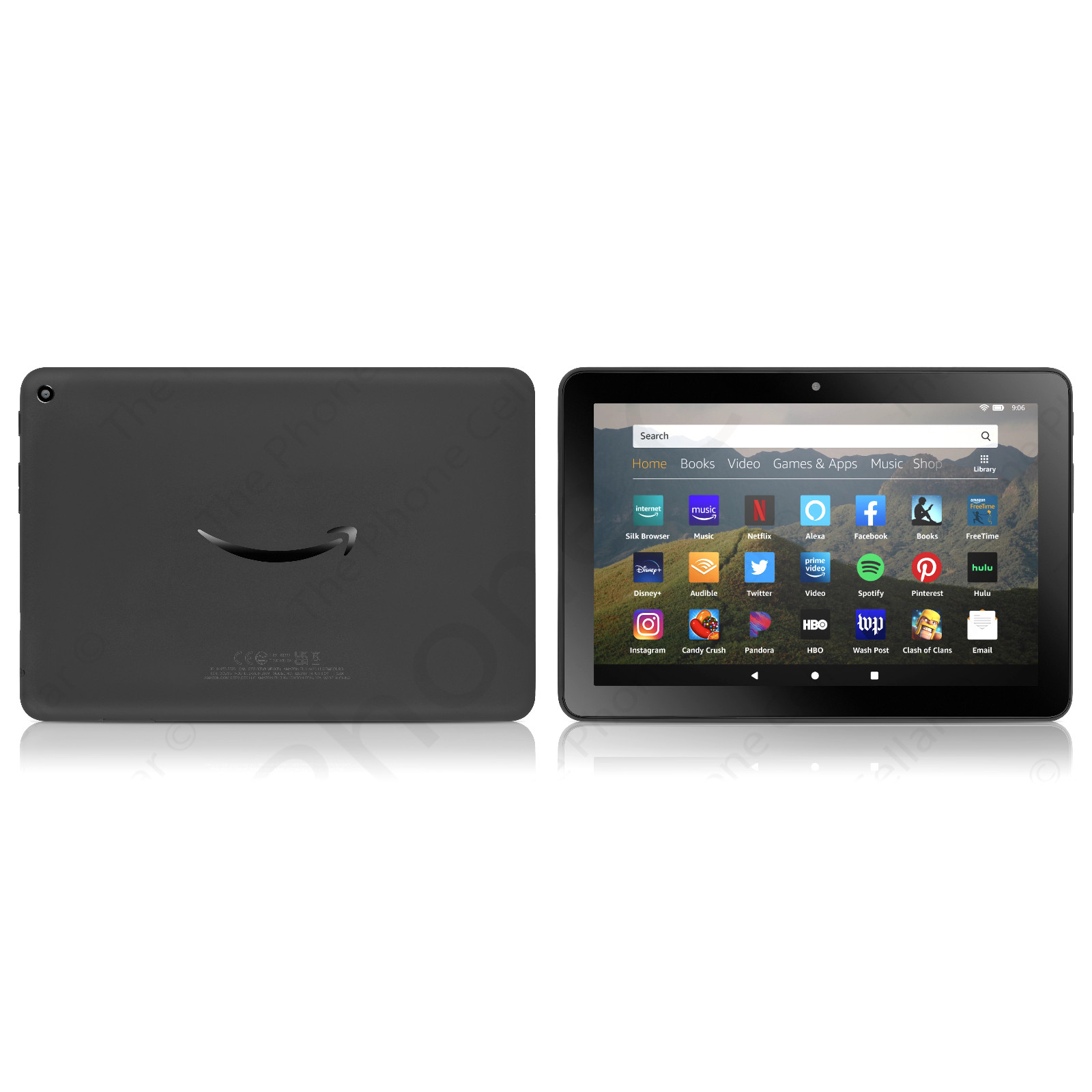 Amazon Fire HD 8 12th Gen R2SP8T 2022 8″ 2GB 32GB (Expandable) 2MP 2GHz Black