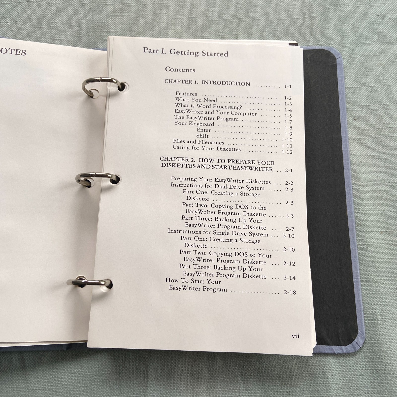 IBM EasyWriter User Manual Book 1982 2nd Edition Ver 1.10 6172310 PC Computer
