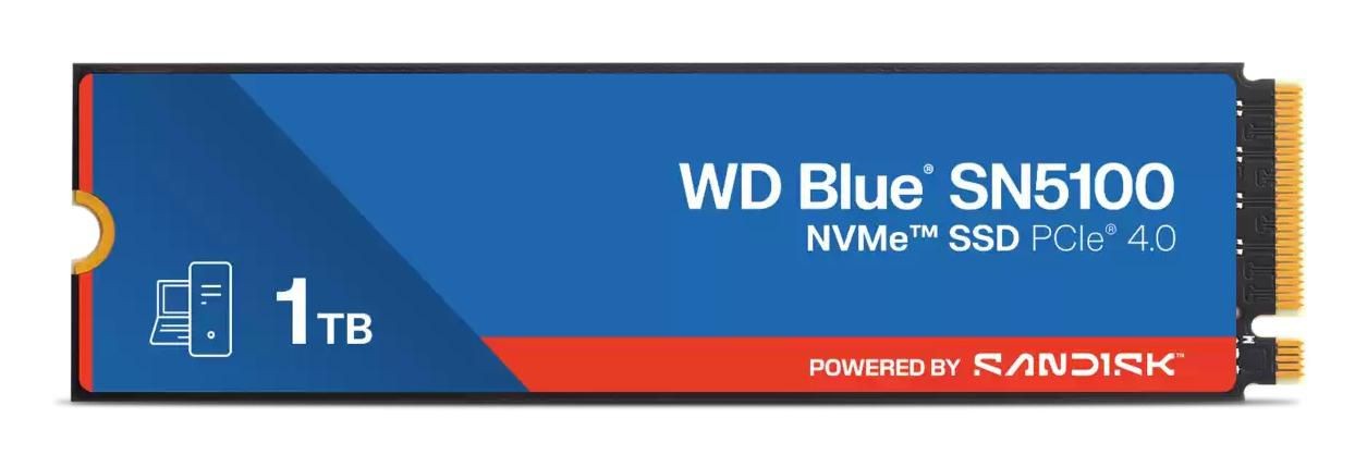 Western Digital W129267512 WDS100T5B0E-00CPE0 1Tb Wd Blue Sn5100 Nvme Ssd ~E~