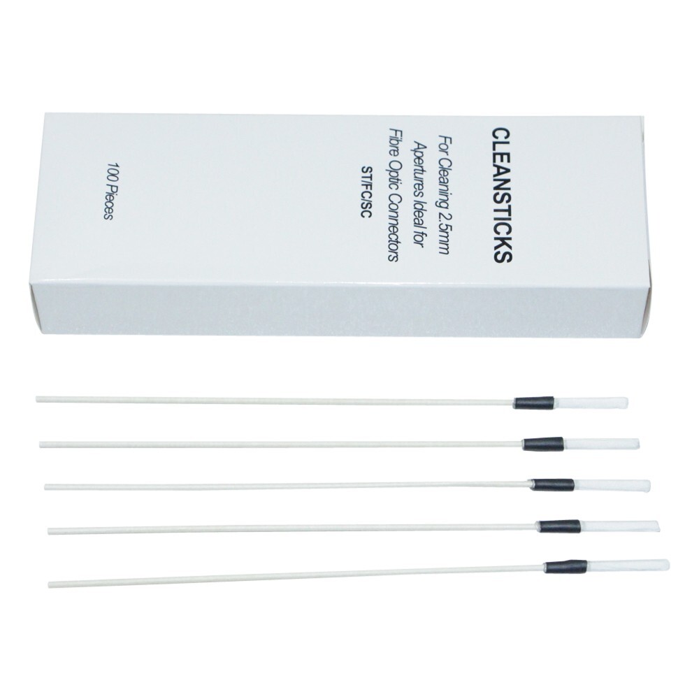 Cleaning Stick/Swab Optical Fiber Connector Cleaner ST FC SC Connector Cleaner