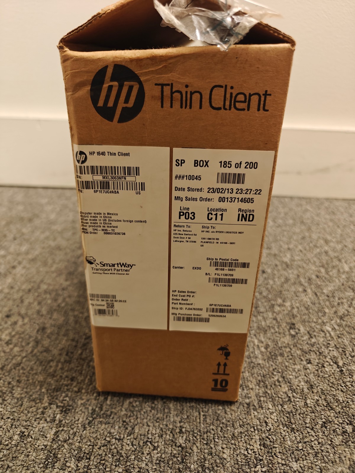 HP T640 Thin Client Ryzen R1505G 2.40GHz 8GB RAM 16GB SSD – New Open Box