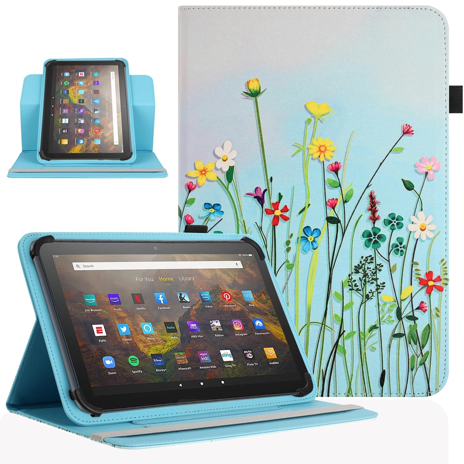 Universal 11 11.5 Inch Android Tablet Case,360 Degree Rotatable Kickstand Mul…
