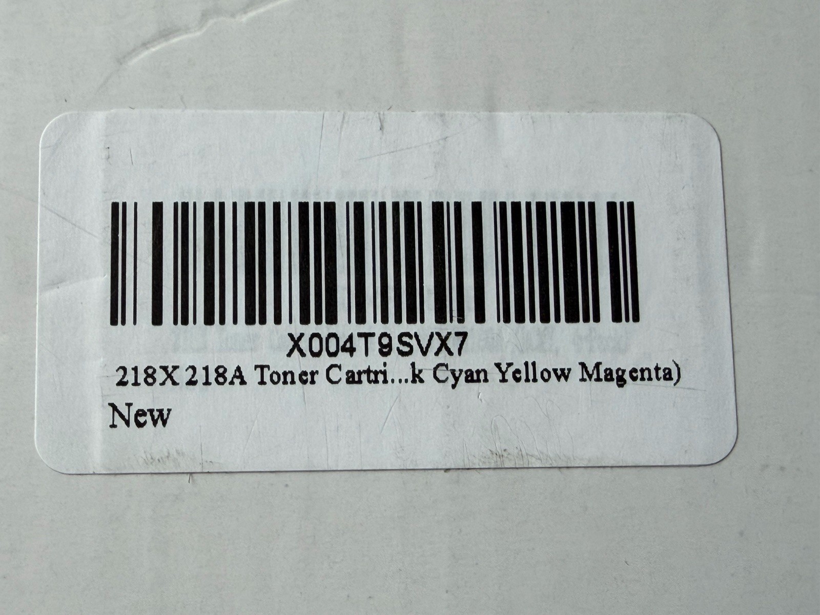218X 218A Toner Cartridges with Chip for HP Color Laserjet Pro 3201dw MFP3301fdw