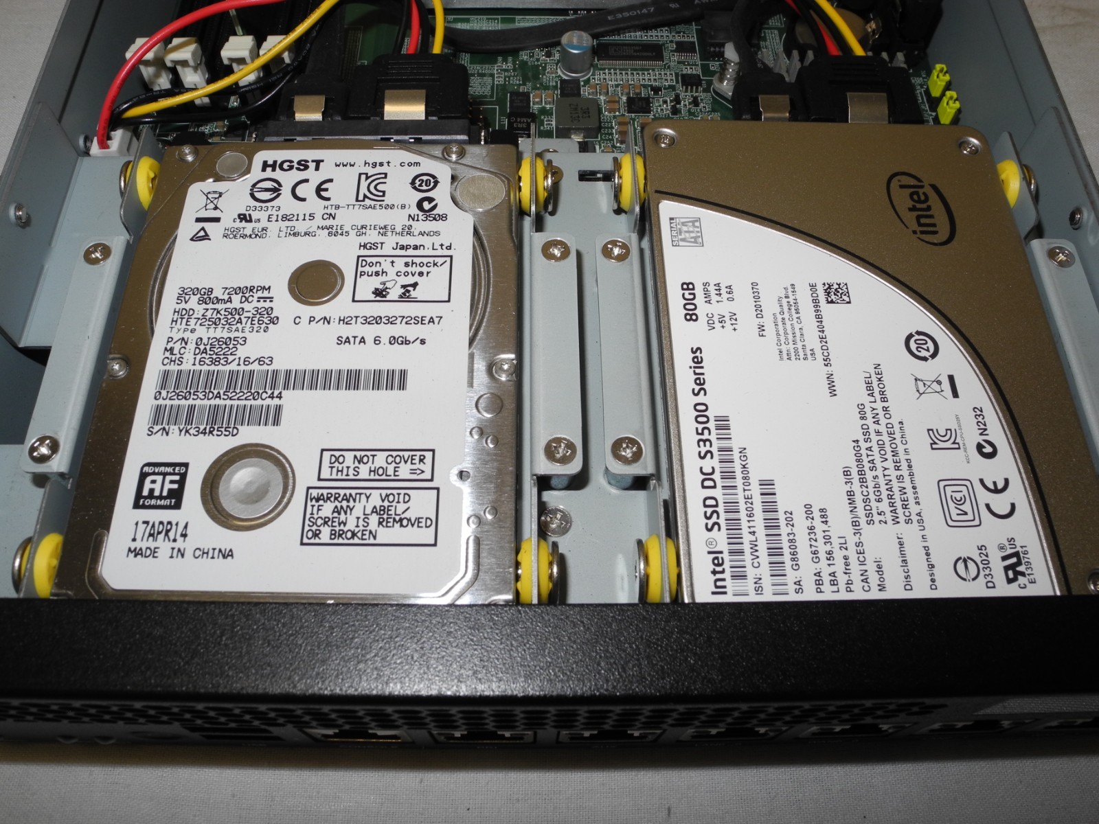 RIVERBED STEELHEAD CX570 NETWORK APPLIANCE CXA-00570-B020 320GB 80GB SSD