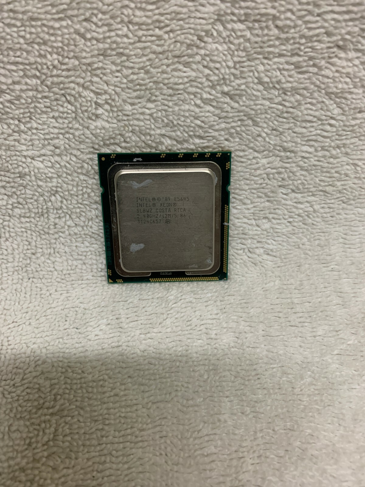 INTEL XEON E5645 2.40GHZ 12M SLBWZ SIX-CORE LGA1366 CPU PROCESSOR