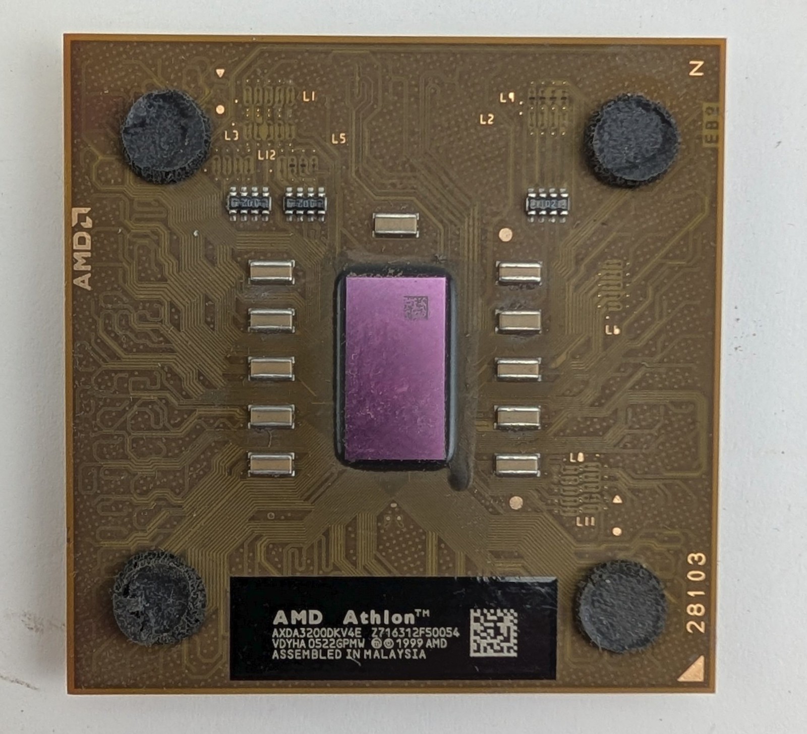 AMD Athlon XP 3200+ AXDA3200DKV4E 2.2GHz 512KB Socket A/462 CPU Processor