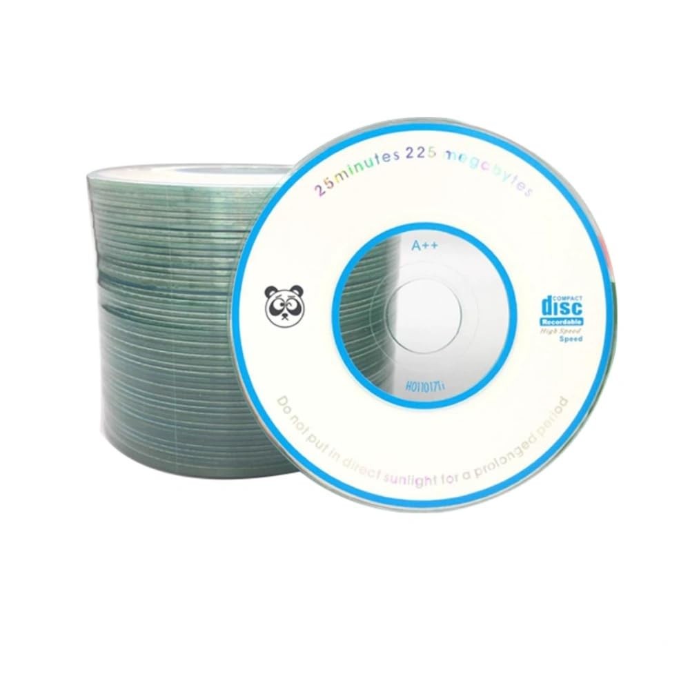 50 Pack 8cm Mini Recordable Blank CDR Discs Music Data 225MB